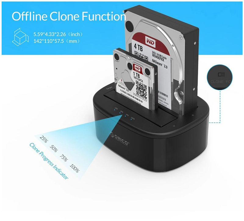 ORICO Docking Station 6228 US3-C