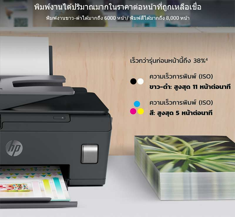 HP เครื่องพิมพ์ Ink Tank 615