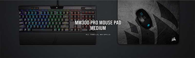 CORSAIR แผ่นรองเม้าส์เกม รุ่น MM300 PRO MEDIUM