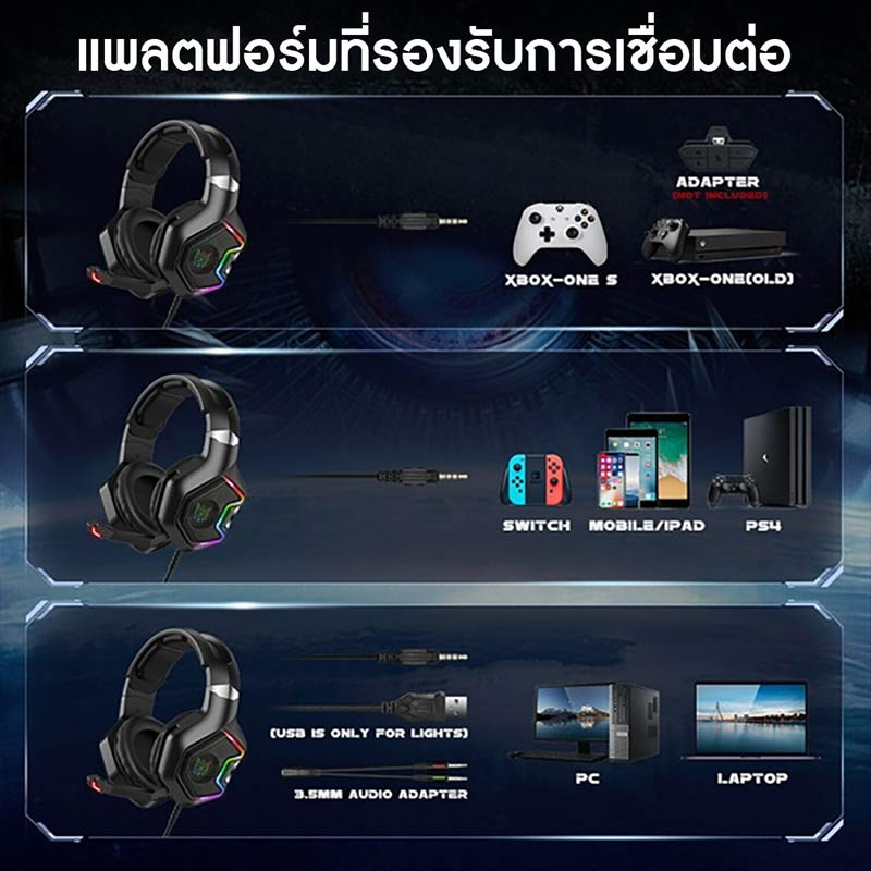 Onikuma หูฟังเกม K10 Pro