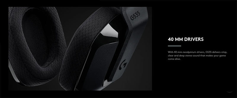 Logitech หูฟังเกมไร้สาย G535 Lightspeed