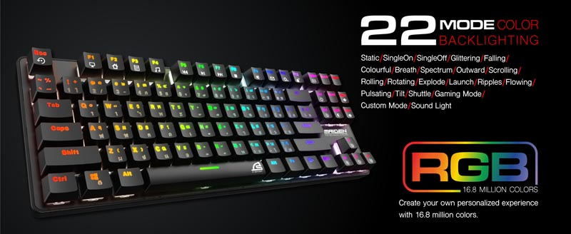 SIGNO E-Sport คีย์บอร์ดเกม รุ่น KB-761B
