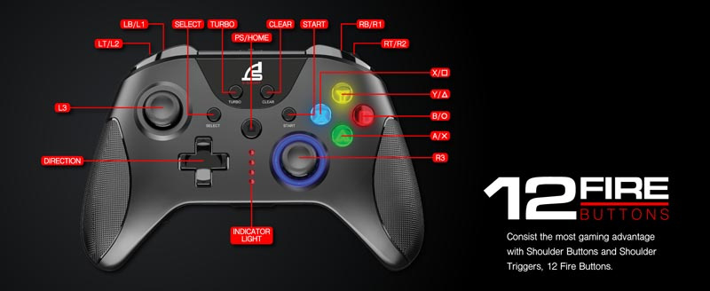 SIGNO E-Sport อุปกรณ์บังคับเกม รุ่น GP-660
