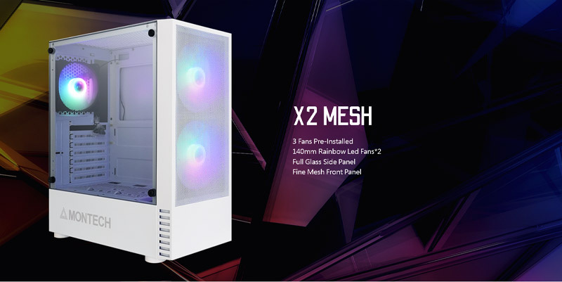 MONTECH CASE MID TOWER X2 MESH