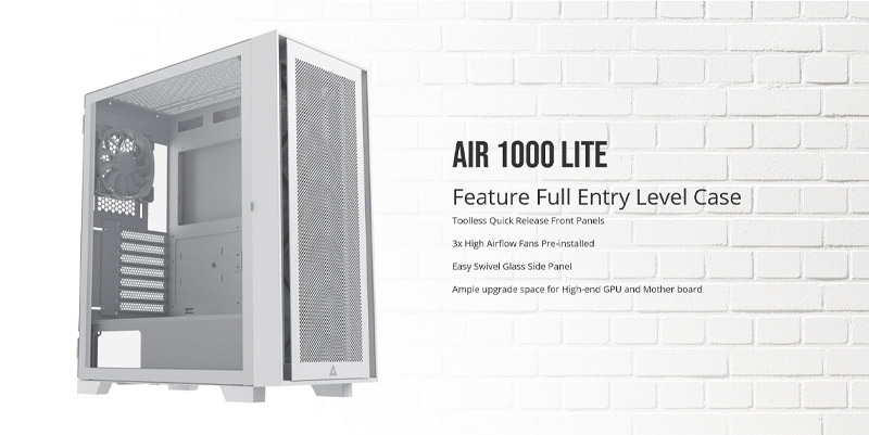 MONTECH CASE MID TOWER Air 1000 Lite