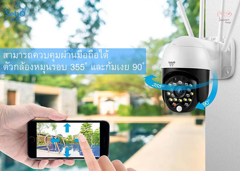 Sebo IP Camera รุ่น Promax Wifi