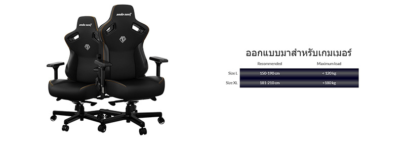 Anda Seat เก้าอี้เกม Kaiser3 L