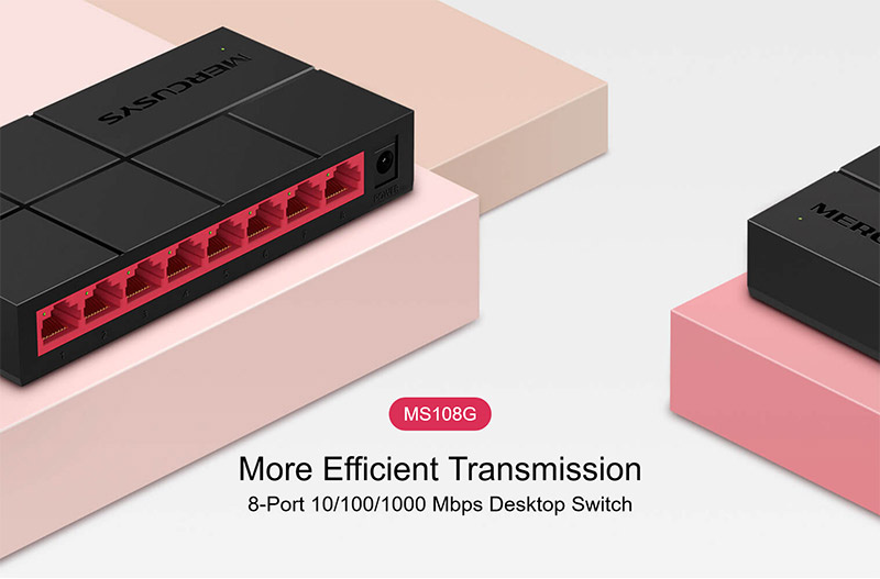 Mercusys ฮับสวิตช์ MS108G