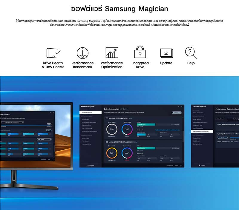 Samsung SSD SATA III รุ่น 870 EVO