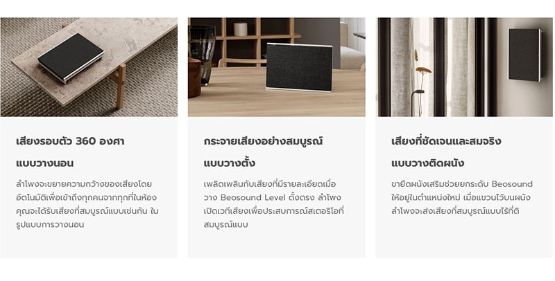 B&O ลำโพงพกพา Beosound Level