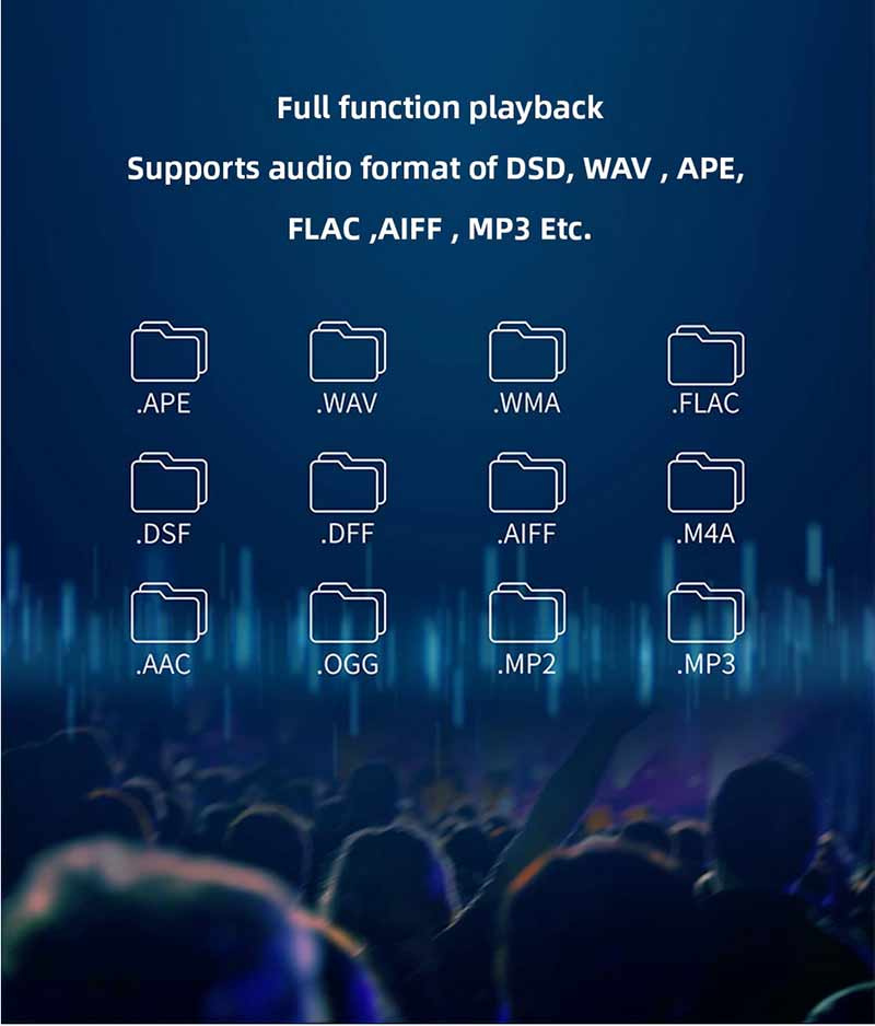 SMSL เครื่องเล่น DAP ตั้งโต๊ะระดับ Hi-Res รองรับ MQA รุ่น DP5 