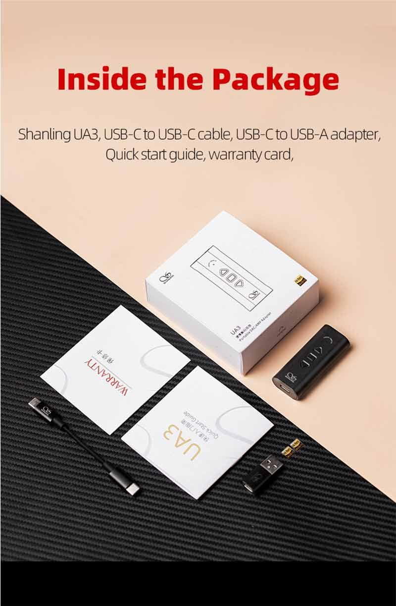 Shanling USB DAC/AMP พกพา DAC รุ่น UA3 