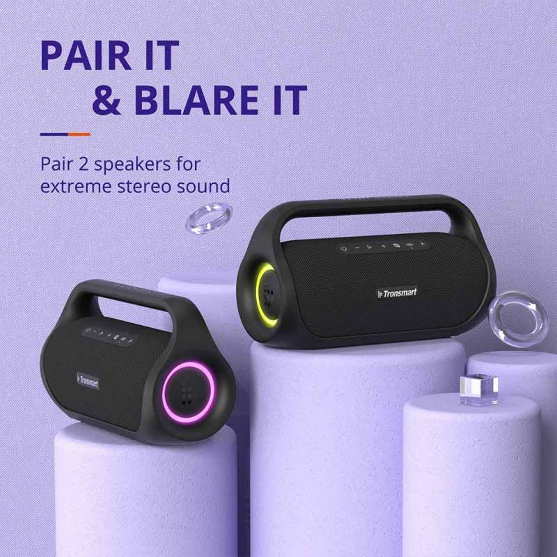 Tronsmart ลำโพงบลูทูธ 50W รุ่น Bang Mini Portable Party Speaker