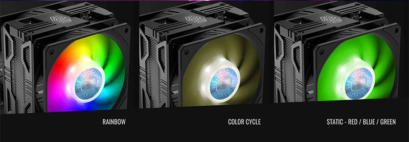 Cooler Master อุปกรณ์ระบายความร้อน CPU Hyper 212 LED Turbo ARGB