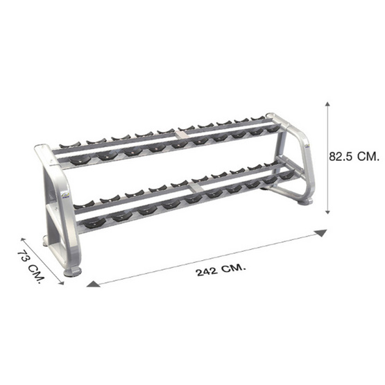 360 FITNESS แร็คดัมเบล 20 ชิ้น Dumbbell Rack 20pcs. รุ่น IR1302 360 FITNESS แร็คดัมเบล 20 ชิ้น Dumbbell Rack 20pcs. รุ่น IR1302