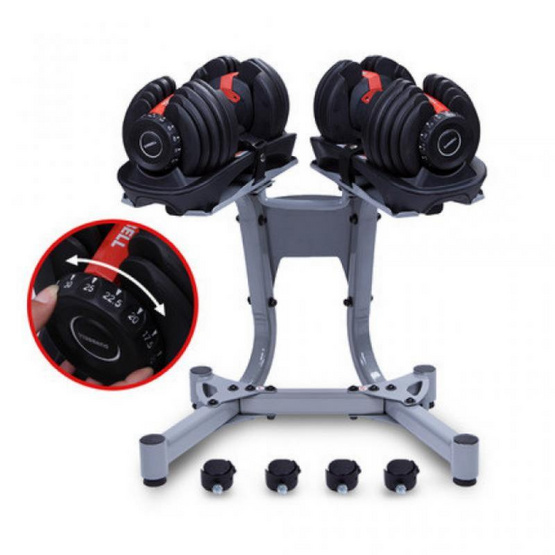 360 Fitness ชุดดัมเบลปรับน้ำหนักได้ ADJUSTABLE BUMBBELL SET น้ำหนัก 52.5 ปอนด์ (ฟรี DUMBBELL RACK: ขาตั้งดัมเบล) 360 Fitness ชุดดัมเบลปรับน้ำหนักได้ ADJUSTABLE BUMBBELL SET น้ำหนัก 52.5 ปอนด์ (ฟรี DUMBBELL RACK: ขาตั้งดัมเบล)