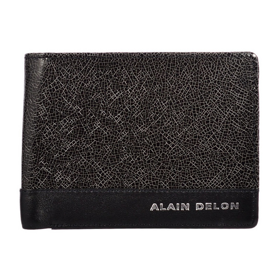 Alain Delon กระเป๋าสตางค์ AD 72-0068 สีดำ Alain Delon กระเป๋าสตางค์ AD 72-0068 สีดำ