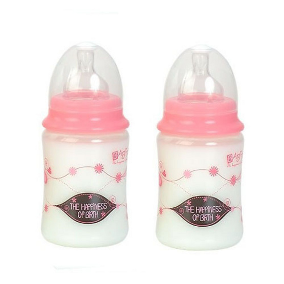 BABITO ขวดนมชนิดคอกว้างขนาด 8oz BPA-FREE แพ็คคู่ BABITO ขวดนมชนิดคอกว้างขนาด 8oz BPA-FREE แพ็คคู่
