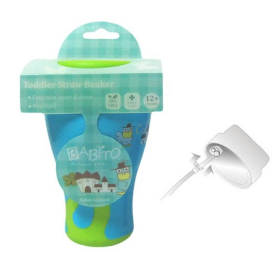 BABITO ถ้วยหัดดื่ม นอนสปิล สำหรับดูดหลอด STEP 2 BABITO ถ้วยหัดดื่ม นอนสปิล สำหรับดูดหลอด STEP 2