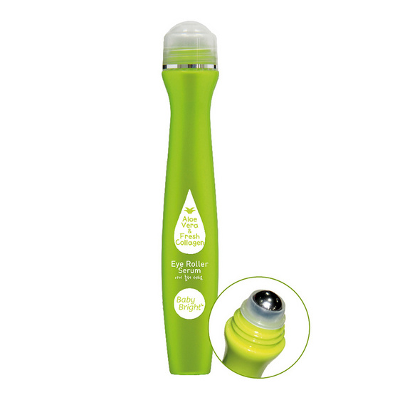 Baby Bright Aloe Vera & Fresh Collagen Eye Roller Serum 15ml. Baby Bright Aloe Vera & Fresh Collagen Eye Roller Serum 15ml.