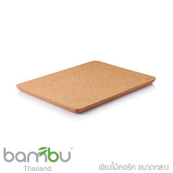 Bambu เขียงไม้คอร์ค ขนาดกลาง Bambu เขียงไม้คอร์ค ขนาดกลาง