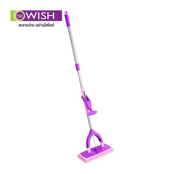 Be Wish วิงส์ ม็อบฟองน้ำไมโครไฟเบอร์ สีม่วง Be Wish วิงส์ ม็อบฟองน้ำไมโครไฟเบอร์ สีม่วง
