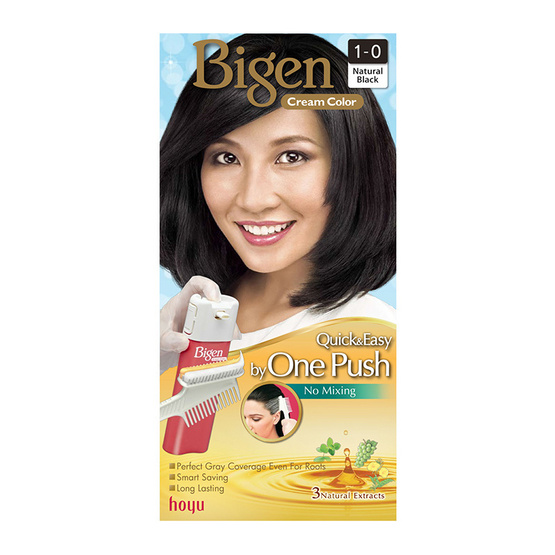 Bigen Cream Color #1-0 Natural Black Bigen Cream Color #1-0 Natural Black