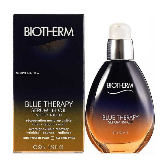 Biotherm Blue Therapy Serum-in-Oil Night 50 ml. Biotherm Blue Therapy Serum-in-Oil Night 50 ml.