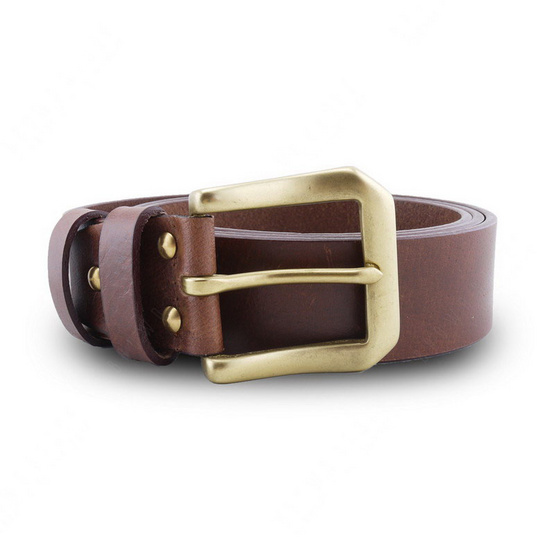 Brown Stone เข็มขัดหนังแท้รุ่น Milano Tan Belt Solid Brass PAM Buckle Brown Stone เข็มขัดหนังแท้รุ่น Milano Tan Belt Solid Brass PAM Buckle