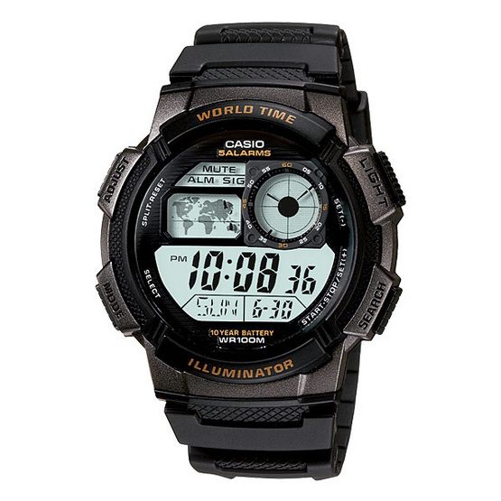 CASIO นาฬิกาข้อมือ รุ่น AE1000W-1AVDF image