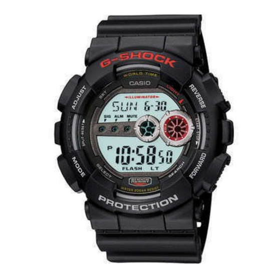 CASIO G-SHOCK นาฬิกาข้อมือ รุ่น GD-100-1ADR CASIO G-SHOCK นาฬิกาข้อมือ รุ่น GD-100-1ADR