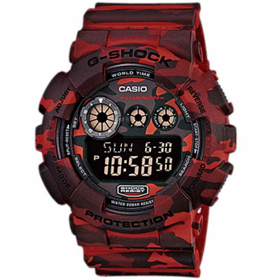 CASIO G-SHOCK นาฬิกาข้อมือ GD-120CM-4DR CASIO G-SHOCK นาฬิกาข้อมือ GD-120CM-4DR