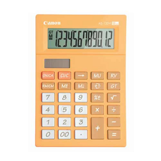 Canon Desktop Calculator รุ่น AS-120V Orange