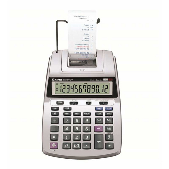 Canon Printing Calculator รุ่น P23-DTSC