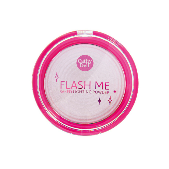 Cathy Doll Flash Me Baked Lighting Powder 8g. #3 Pink Lights Cathy Doll Flash Me Baked Lighting Powder 8g. #3 Pink Lights