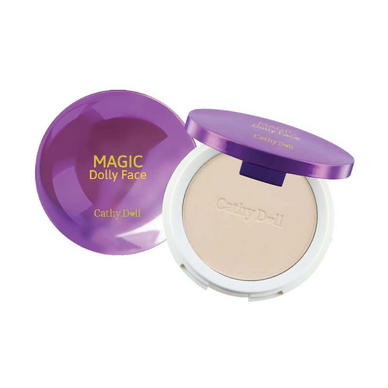 Cathy Doll Magic Dolly Face Two Way Cake Powder SPF30 PA+++ 12g. #21 Light Beige Cathy Doll Magic Dolly Face Two Way Cake Powder SPF30 PA+++ 12g. #21 Light Beige