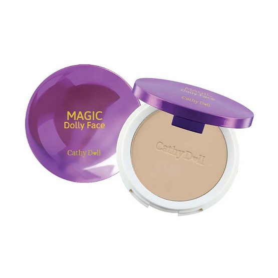 Cathy Doll Magic Dolly Face Two Way Cake Powder SPF30 PA+++ 12g. #23 Natural Beige Cathy Doll Magic Dolly Face Two Way Cake Powder SPF30 PA+++ 12g. #23 Natural Beige