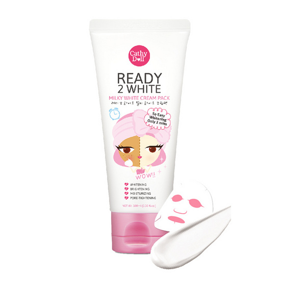 Cathy Doll Milky White Cream Pack 100ml. Cathy Doll Milky White Cream Pack 100ml.