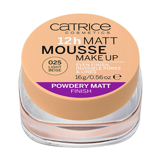 Catrice 12h Matt Mousse Make up #025 Catrice 12h Matt Mousse Make up #025