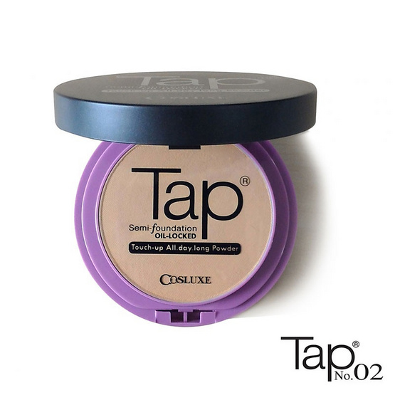 Cosluxe Tap powder Semi-foundation No.02 Cosluxe Tap powder Semi-foundation No.02