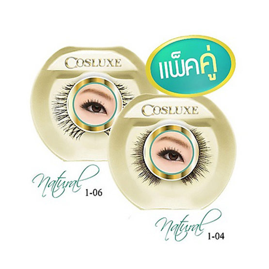 Cosluxe eyelash natural#1-04+1-06 Cosluxe eyelash natural#1-04+1-06