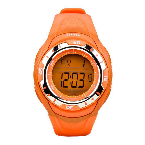 Crayon นาฬิกาข้อมือ รุ่น CR3.185-ORANGE Crayon นาฬิกาข้อมือ รุ่น CR3.185-ORANGE