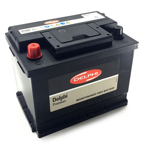 DELPHI แบตเตอรี่ สีดำ รุ่น DIN65R-SMF DELPHI แบตเตอรี่ สีดำ รุ่น DIN65R-SMF