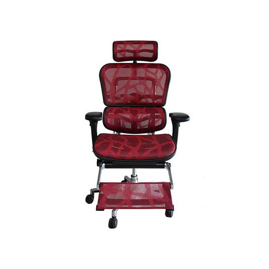 DF Prochair Ergonomic chair (Ergohuman Series) เก้าอี้สำนักงานเพื่อสุขภาพ มีทีรองศรีษะ พร้อมที่วางขาในตัว ตามหลักสรีศาสตร์ รุ่น EH-Plus สีแดง DF Prochair Ergonomic chair (Ergohuman Series) เก้าอี้สำนักงานเพื่อสุขภาพ มีทีรองศรีษะ พร้อมที่วางขาในตัว ตามหลักสรีศาสตร์ รุ่น EH-Plus สีแดง