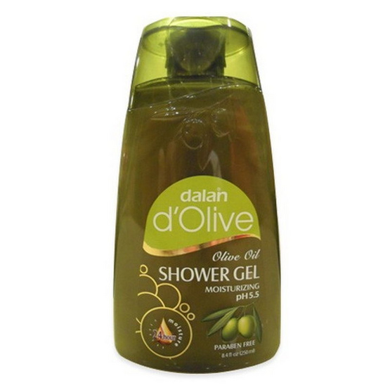Dalan d'Olive Shower Gel Olive Green Colour Liquid Soap Item 250 mL. Dalan d'Olive Shower Gel Olive Green Colour Liquid Soap Item 250 mL.