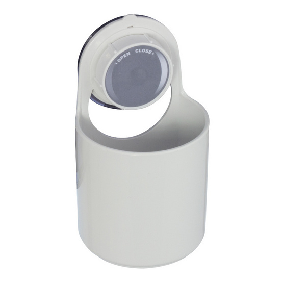DeHUB ที่ใส่แปรงสีฟัน สีขาว(Super Suction) DeHUB ที่ใส่แปรงสีฟัน สีขาว(Super Suction)
