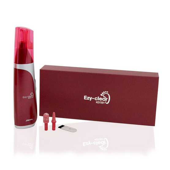 EZY CLEAR เครื่องขัดเท้า แถมหัวเปลี่ยน 1 ชุด EZY CLEAR เครื่องขัดเท้า แถมหัวเปลี่ยน 1 ชุด