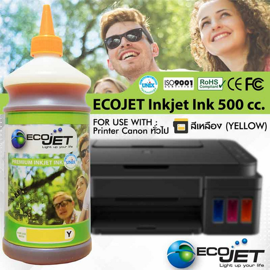 Ecojet Inkjet Inks For Canon 500cc