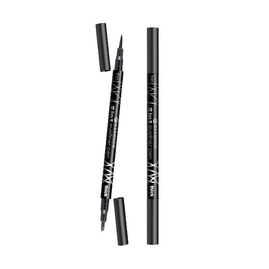 Essence2in1 eyesliner pen 1ml. Essence2in1 eyesliner pen 1ml.