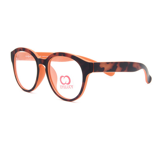 Eyelucy กรอบแว่นตา รุ่น DS513-C5 สีน้ำตาล Eyelucy กรอบแว่นตา รุ่น DS513-C5 สีน้ำตาล